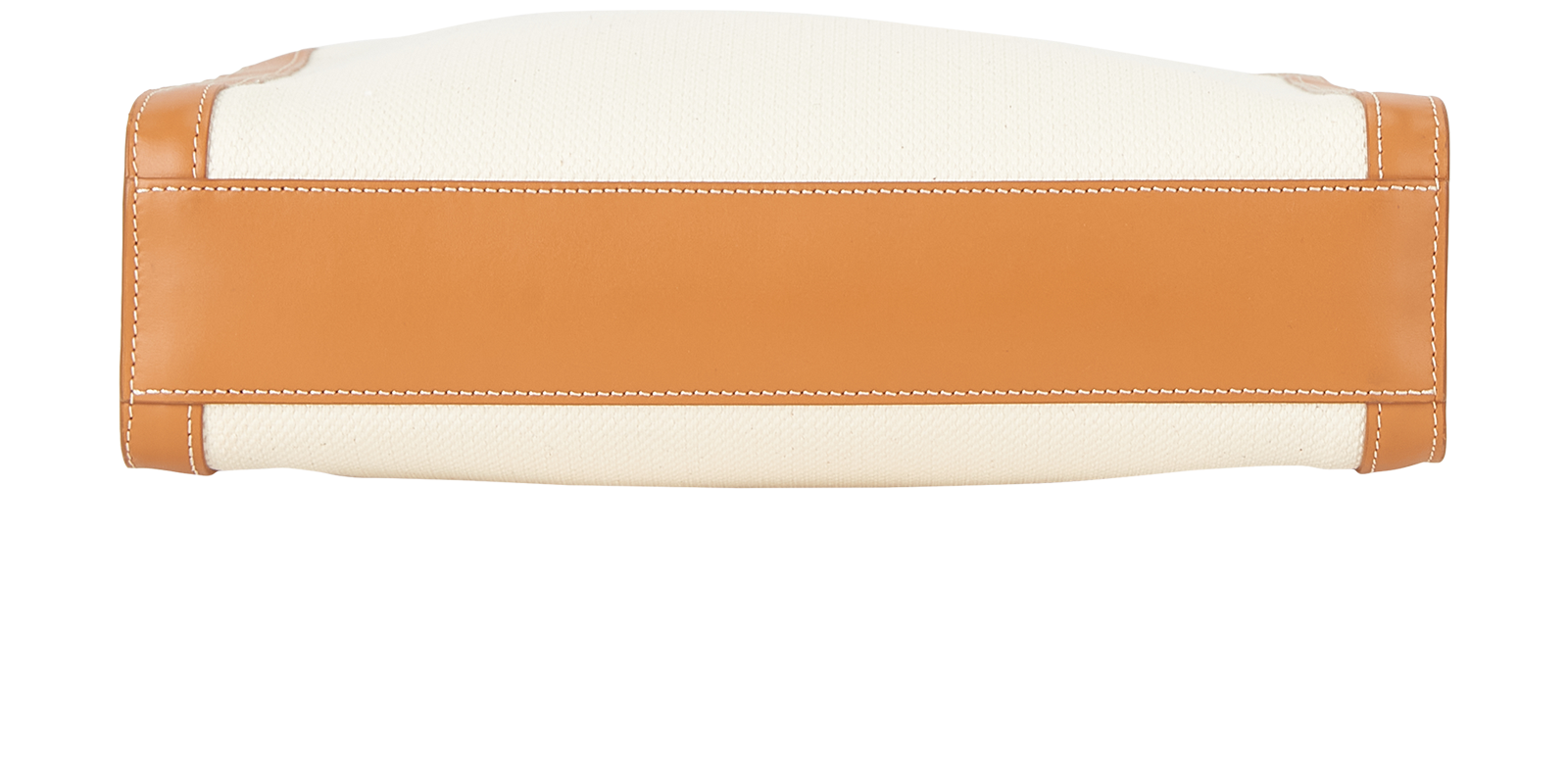 Cabas Vertical Tote, &pound;695, Handbags, Cream/Tan, Canvas, Top view